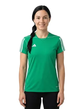T-shirt à Manches Courtes Tiro 23 Team Green / White L - Adidas - FashionsVida