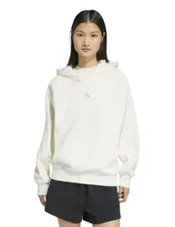 Kit 3-Stripes Pure Cotton Relaxed Hoodie White female