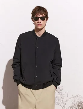 Cazadora bomber acolchada - Green Coast - FashionsVida