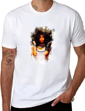 Erykah Badu Vintage Retro Style T-Shirt cotton t shirt pack t shirt man luxury T-Shirt - Aliexpress - FashionsVida