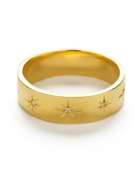 So Just Shop Gold Star Ring - So Just Shop - FashionsVida