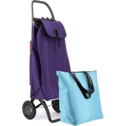 Combo Carro de la compra I-Max MF 2 Ruedas Plegable + Bolsa Extra