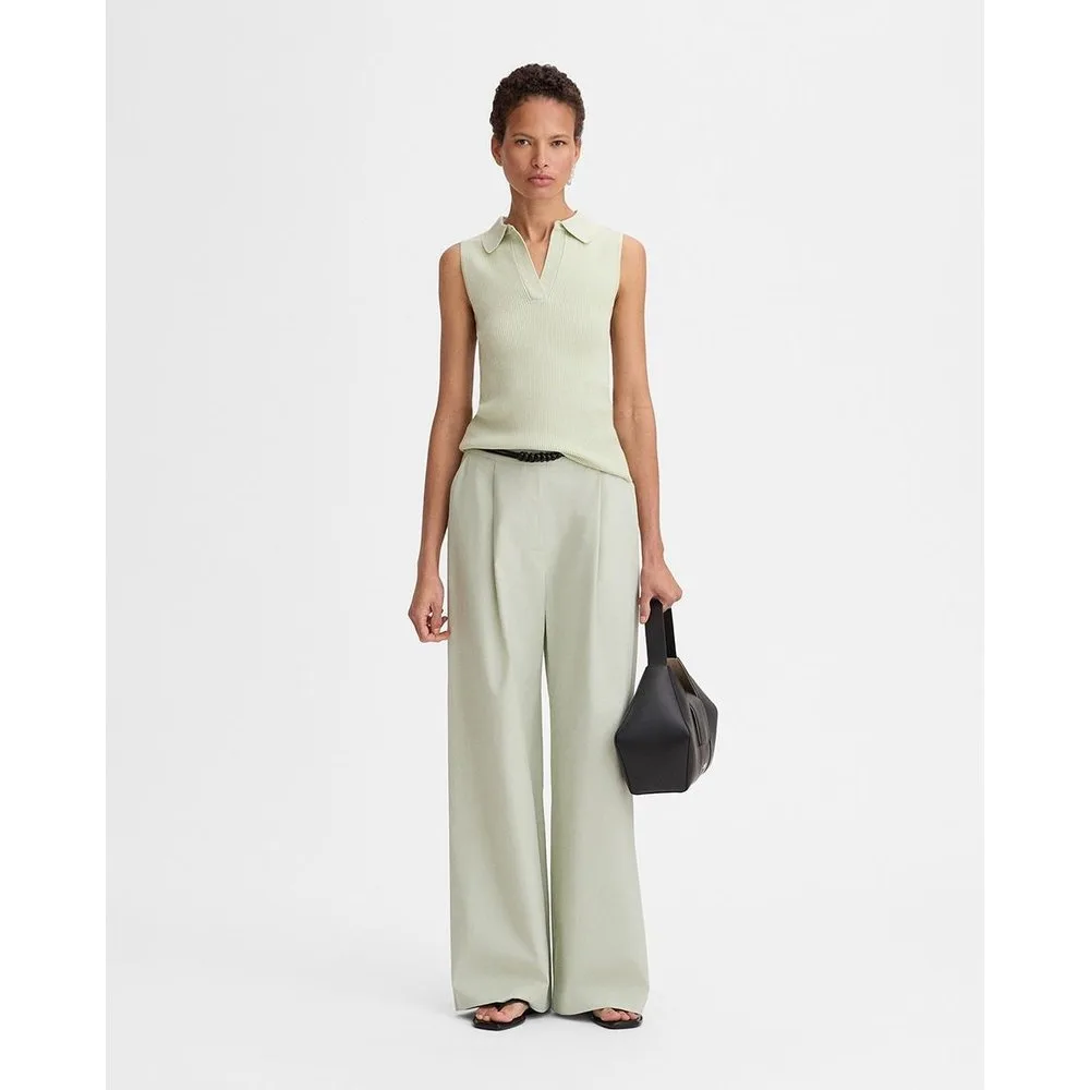 Pantalón de mujer pinzas ancho - Simorra - FashionsVida