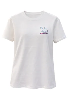 T-SHIRT Donna CON SCRITTA - SAINT BARTH - FashionsVida