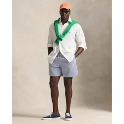 Bañador bermuda de hombre de sirsaca elástica de secado rápido tallas grandes