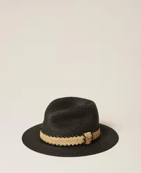 Twinset Chapeau effet paille