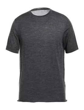 Pullover Herren Braungrau M Herren - Majestic - FashionsVida