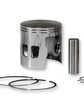 Pistone 2t Diam.63 Con Spinotto 15 2 Segmenti Rettangolari Selezione 0 Vespa Cosa 150 2t - Malossi - FashionsVida
