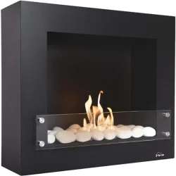 Chimenea Bioetanol 2 kW Bestbio Design con Regulador de Llama 1,2 l