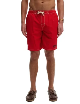 Pantaloncino Da Bagno Cargo 19 Equestrian Red 2XL - Superdry - FashionsVida