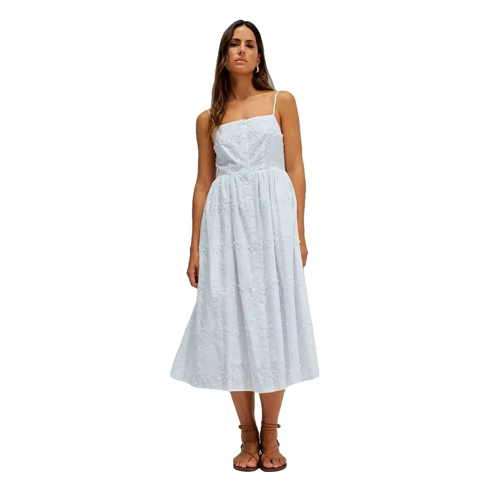 Vestito Senza Maniche 2101163 White L - Salsa Jeans - FashionsVida