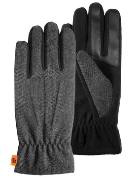 Gants tactiles imitation fourrure chevrons 9/9.5 - Isotoner - FashionsVida