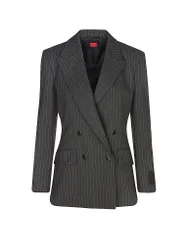 HUGO Blazer AZENIA grau 40 Damen