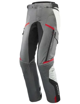 Pantalone Moto Touring MIDGARD PT Grigio Nero Rosso taglia L - Ixon - FashionsVida