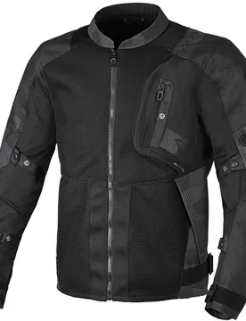 Giacca Moto Raddic Nero Grigio camo taglia 2XL - Macna - FashionsVida