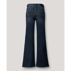 Vaquero de mujer fit flare y tiro alto - willa