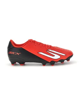 Scarpe da calcio rosse con inserti bianchi e suola MG SKX_2 Club MG 43 - Skechers - FashionsVida