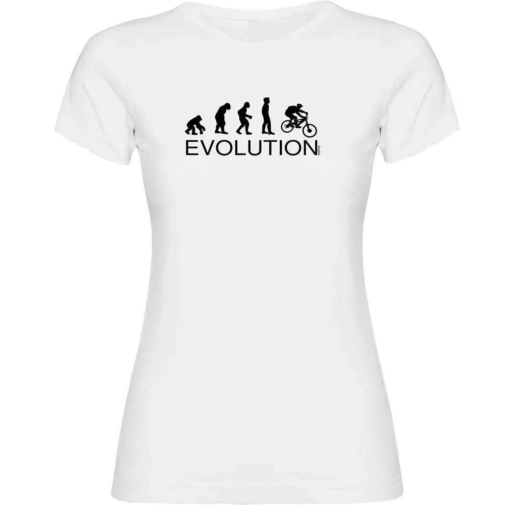 Maglietta A Maniche Corte Evolution Mtb White - Kruskis - FashionsVida