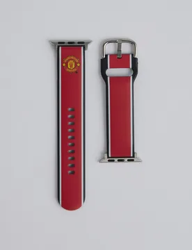 Manchester United Smart Watch Strap Red None - Sphere Time - FashionsVida