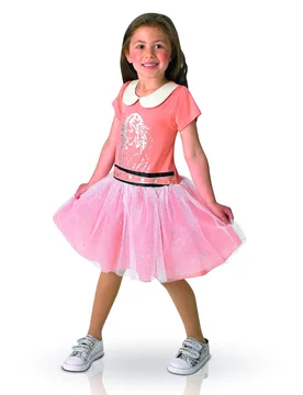 Violetta-Kinderkostüm Disney-Lizenzkostüm rosa-lachs-weiss - RUBIES FRANCE - FashionsVida