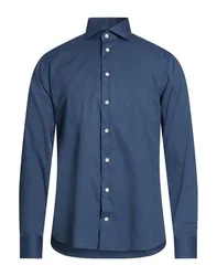 Hemd Herren Taubenblau M Herren