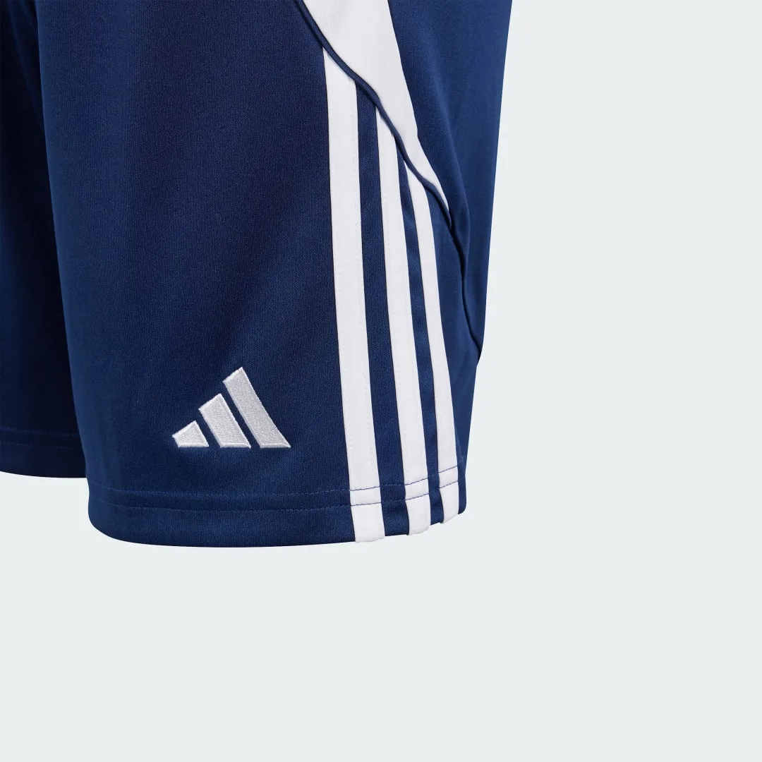 Short da allenamento Tiro 24 Junior 5-6A Team Navy Blue 2 / White - Adidas - FashionsVida