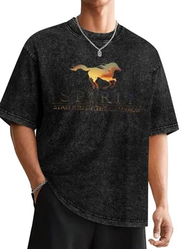Spirit stallion of the cimarron T-Shirt tees Aesthetic clothing plus sizes fashion shirts mens t shirts pack - Aliexpress - FashionsVida