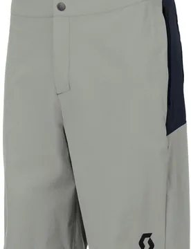 Short déperlant stretch VTT - Vertic LT W/Pad Shorts M Spray Grey Dark Blue - Taille M - Gris - Scott - FashionsVida