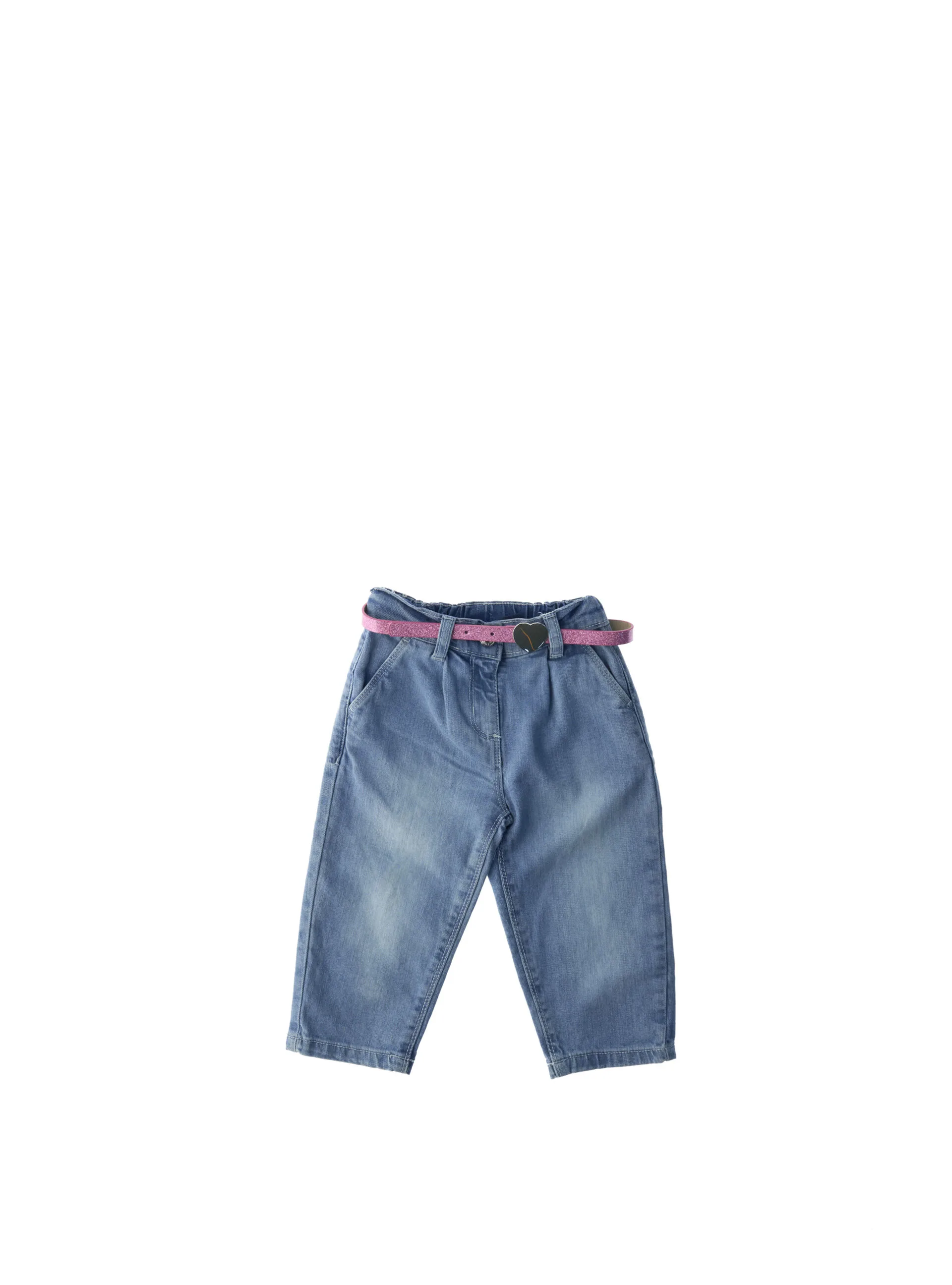 IDO Jeans con cintura AZZURRO 4A - iDO - FashionsVida