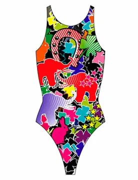 Luck Pro Resist Swimsuit Multicoloured L Women - TURBO - FashionsVida