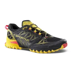 Bushido Iii Trail Running Shoes Black / Yellow UK 10 Men