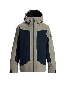 Herren Snowboardjacke Ultralight Stretch 20K beige M M - Quiksilver - FashionsVida