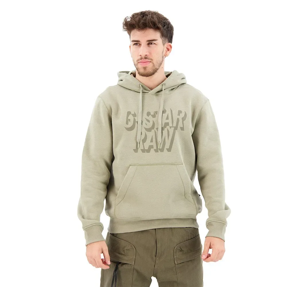 Felpa Con Cappuccio Retro Shadow Shamrock S - G-Star - FashionsVida