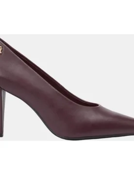 Zapato de tacón alto en piel lisa - Tommy Hilfiger - FashionsVida