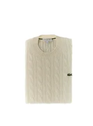 Lacoste Maglione a trecce AVORIO 5