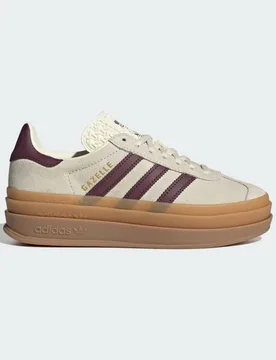 Scarpe Gazelle Bold 35 1/2 Cream White / Maroon / Gold Metallic - Adidas - FashionsVida