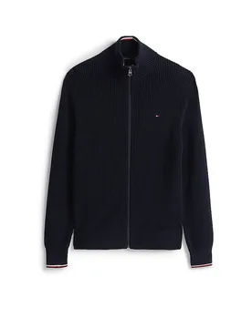 Strickjacke blau M herren - Tommy hilfiger - FashionsVida
