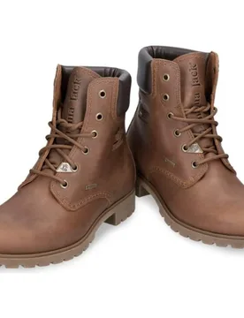 Botas militares en piel con forro de goretex - Panama Jack - FashionsVida