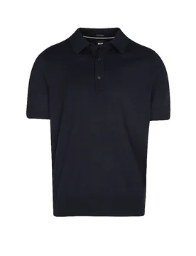 Boss Polo H-NOLANO azul oscuro M - BOSS - FashionsVida