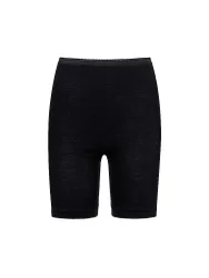 Höschen mit Bein EXQUISITE (Wolle/Seide) Schwarz schwarz 42 damen