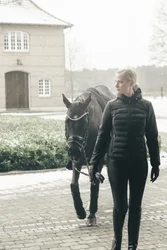 Damen Steppjacke QUILTED FLEXJACKET black 40