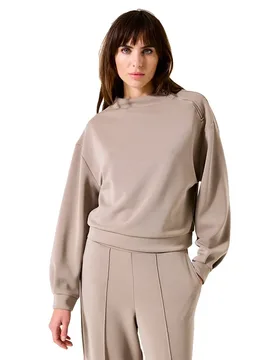 Garcia Felpa I50266 Taupe XS - Garcia - FashionsVida