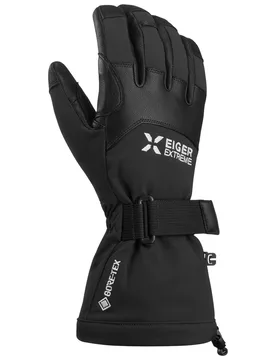 Gants technique imperméables et chauds en GORE-TEX ePE et Primaloft® - Eiger Nordwand Pro 2 in 1 Glove Black en Cuir - Taille 10 - Noir - Mammut - FashionsVida