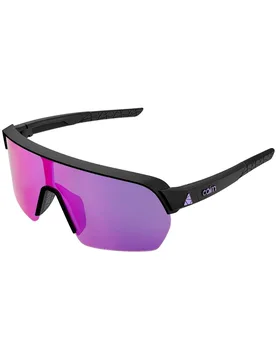 Sonnenbrillen Roclight S Mat Black Lilac aus Wolle Violett - Cairn - FashionsVida