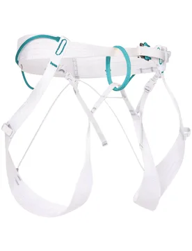 Baudrier d'alpinisme et de ski de randonnée technique et minimaliste - Choucas Ice - Taille M - Blanc - Blue Ice - FashionsVida