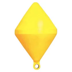 Bi-conical Marking Buoy Yellow 40 cm unisex