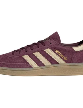 Originals Handball Spezial Maroon / Warm Vanilla / Gold Metallic 36 2/3 Damen - Adidas - FashionsVida