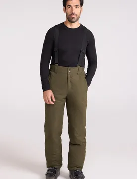 Dusk II Mens Ski Pants - Green - Green - Size: XS - Mountain Warehouse - FashionsVida
