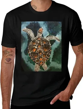 Sea Turtle Painting T-Shirt t shirt for man man t shirts graphic man t shirt graphic T-Shirt - Aliexpress - FashionsVida