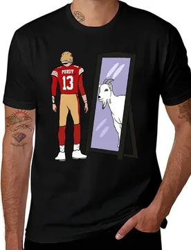 Brock Purdy Mirror GOAT Posters and Art T-Shirt Athletic Fit Sports Short Sleeve Top - Aliexpress - FashionsVida